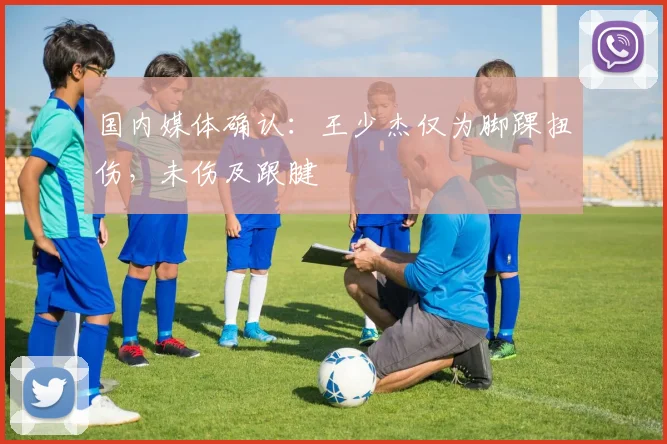 国内媒体确认:王少杰仅为脚踝扭伤,未伤及跟腱